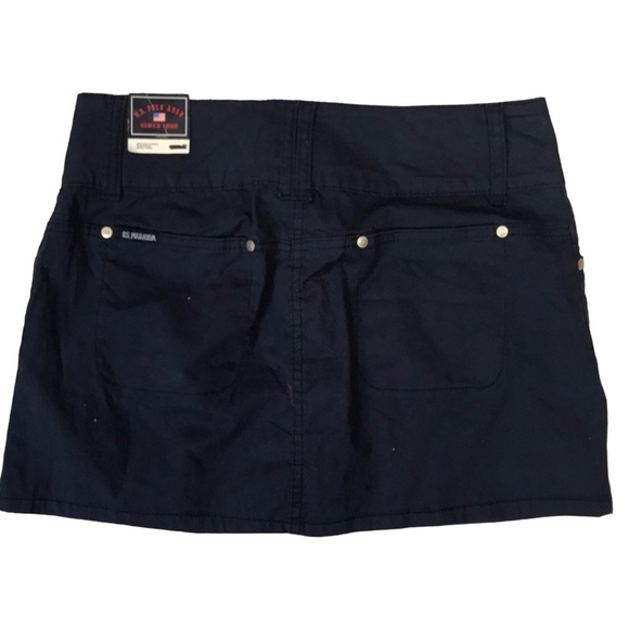 Polo Mini Skirt Navy - Picture 1 of 4